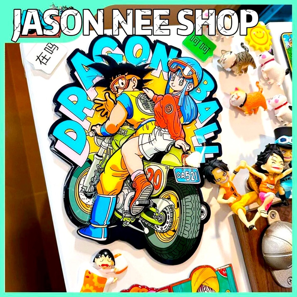 Christmas Gift Choices Dragon Ball Z Big Motorcycle fridge magnet Big Size